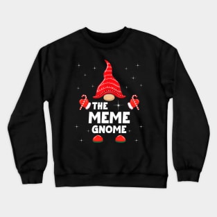 The Meme Gnome Matching Family Christmas Pajama Crewneck Sweatshirt